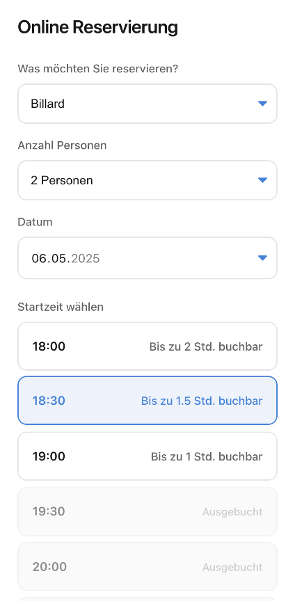 Table Widget Layout